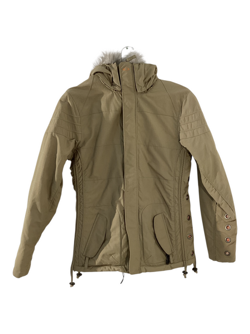 Vist Large View of Product Image Which is Used Oakley Outerwear Heavy Jacket Womens Brown