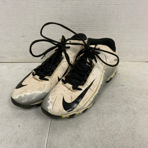 Vist Large View of Product Image Which is Used Nike ALPHA BB/SB Cleats White Senior 9.5