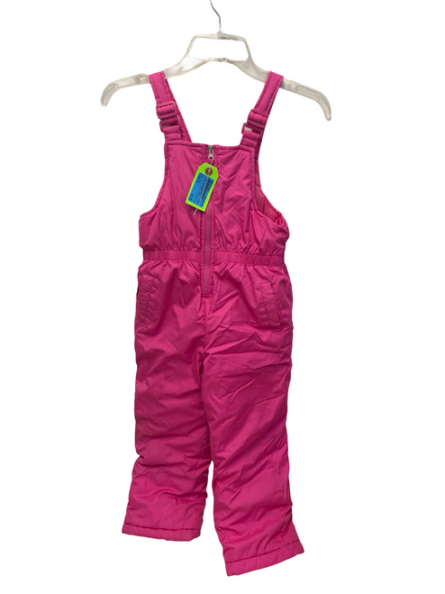 Vist Large View of Product Image Which is Used PINK PLATINUM Size 5/6 Youth Snow Bibs Pink