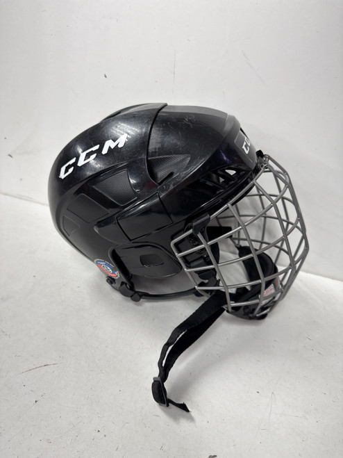 Vist Large View of Product Image Which is Used CCM 5K Helmet Cage Combo Black SM