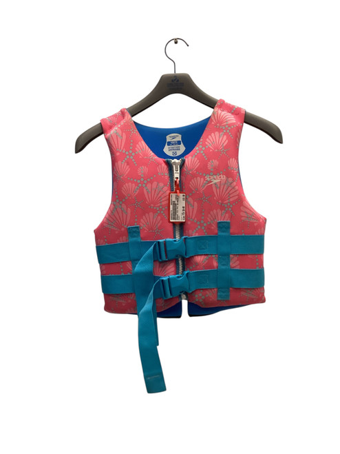 Vist Large View of Product Image Which is Used Speedo Youth PFD Pink Youth 50-90