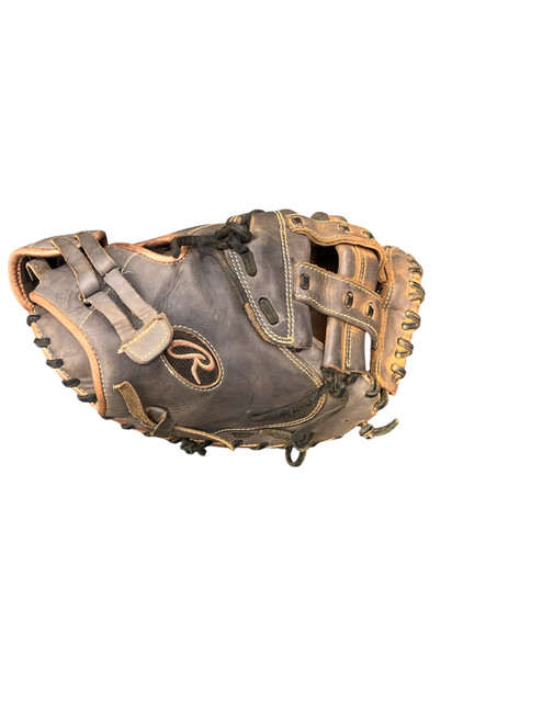 Vist Large View of Product Image Which is Used Rawlings GOLD GLOVE ELITE SOFTBALL BB/SB Catchers RH Throw Grey 33"