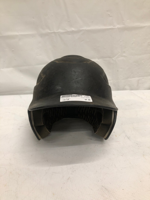 Vist Large View of Product Image Which is Used Rawlings BLACK Batting Helmet No Mask Black LG