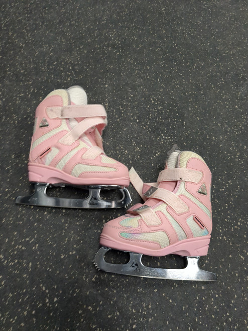 Vist Large View of Product Image Which is Used Jackson SOFTEC SKATES Girls Softboot Skate Pink Youth 09.0