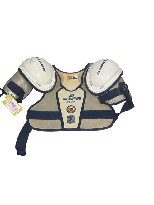 Vist Large View of Product Image Which is Used Jofa Senior Shoulder Pads LG