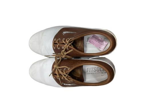 Vist Large View of Product Image Which is Used Nike Mens Golf Shoes Brown Senior 9.5