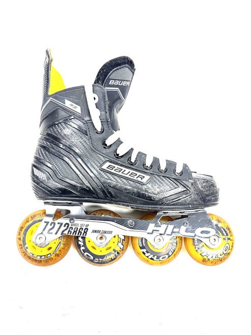 Vist Large View of Product Image Which is Used Bauer Roller Hockey Skates Black Junior 04