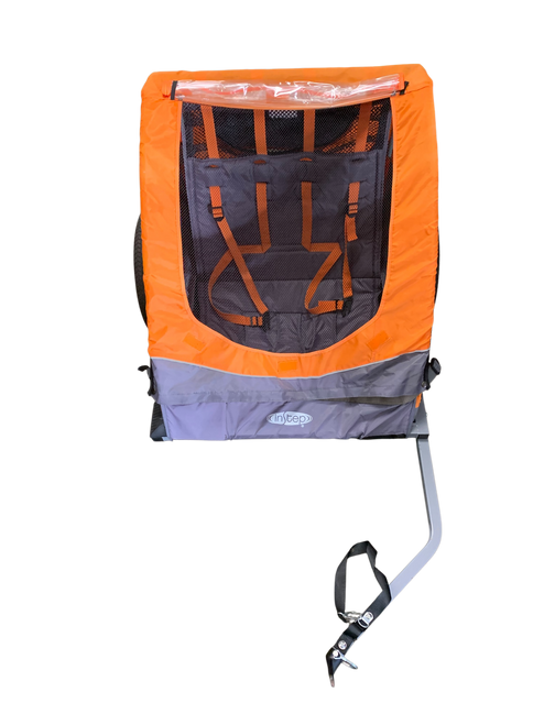 Vist Large View of Product Image Which is Used InSTEP TRAILER Two-person Stroller Orange