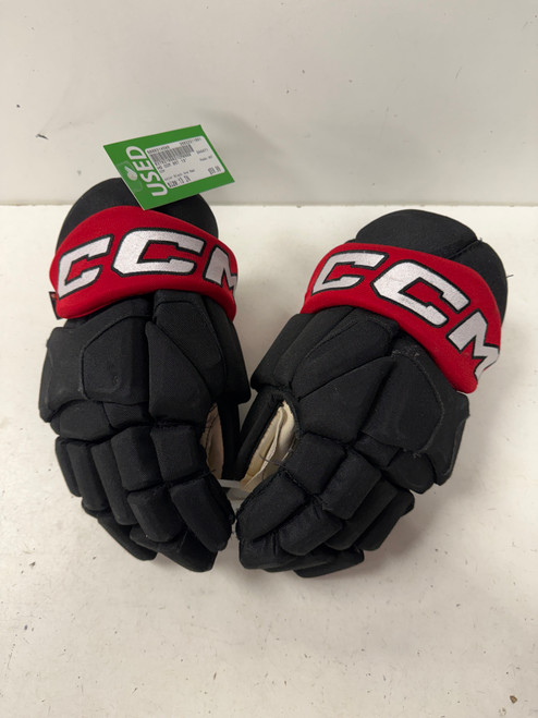 Vist Large View of Product Image Which is Used CCM 95T Intermediate Gloves Black And Red 13"