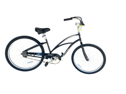 Vist Large View of Product Image Which is Used Electra CRUISER 1 Cruiser Bike Mens Black 43-47cm - 17-18" - MD Frame