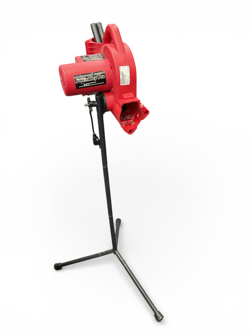 Vist Large View of Product Image Which is Used POWERALLEY PRO BB/SB Pitching Machine Red