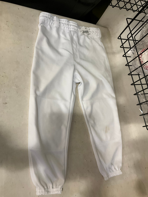 Vist Large View of Product Image Which is Used Rawlings BB PANTS M BB/SB Pant Boys White MD