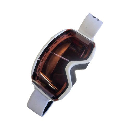 Vist Large View of Product Image Which is Used Smith Snow Goggles Youth White