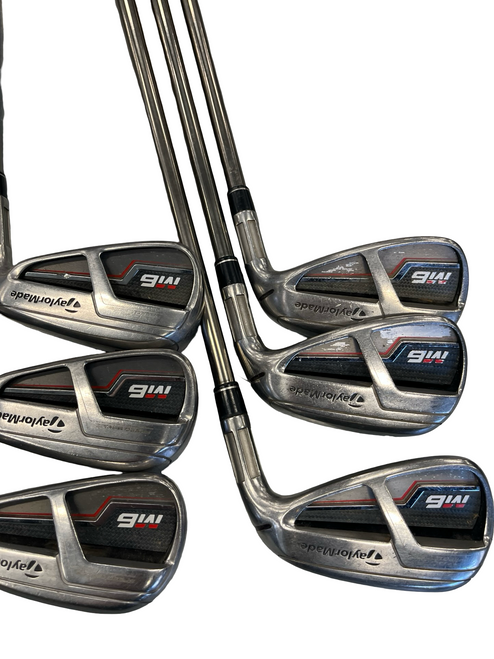 Vist Large View of Product Image Which is Used Taylormade M6 Mens Iron Set RH 5I-PW