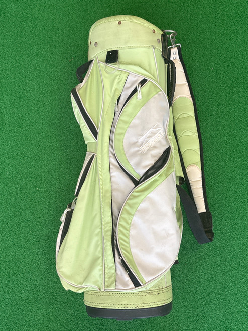 Vist Large View of Product Image Which is Used Slazenger GOLF BAG Womens Cart Bag Green