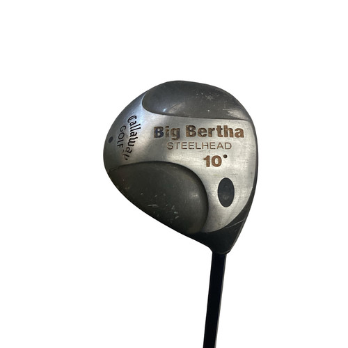 Vist Large View of Product Image Which is Used Callaway BIG BERTHA STEELHEAD Mens Driver RH 10.0 Degree