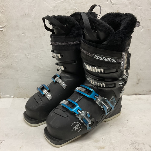 Vist Large View of Product Image Which is Used Rossignol PURE Womens DH Ski Boot Black 235 MP - J05.5 - W06.5
