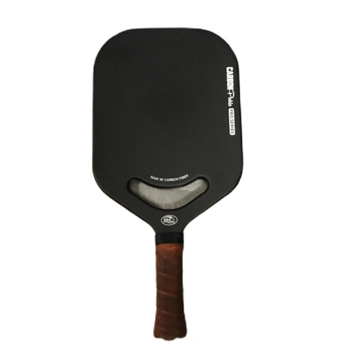 Vist Large View of Product Image Which is Used Carbon Pickle Pro Series Pickleball Racquet Black