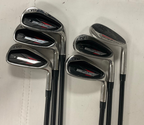 Vist Large View of Product Image Which is Used Tommy Armour EVO Mens Iron Set RH 6I-SW