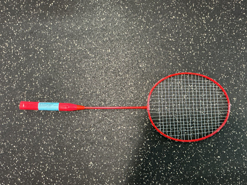 Vist Large View of Product Image Which is Used BADMINTON RAQUET Adult Badminton Racquet Red Unknown