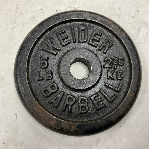 Vist Large View of Product Image Which is Used Weider Standard Plate 5 lb