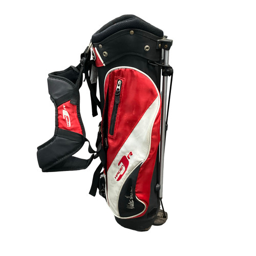 Vist Large View of Product Image Which is Used Walter Hagen HAGEN JR STAND BAG Jr Stand Bag Red