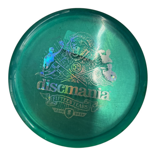 Vist Large View of Product Image Which is Used Discmania C-LINE MD1 Disc Golf Mid Range Teal 178g