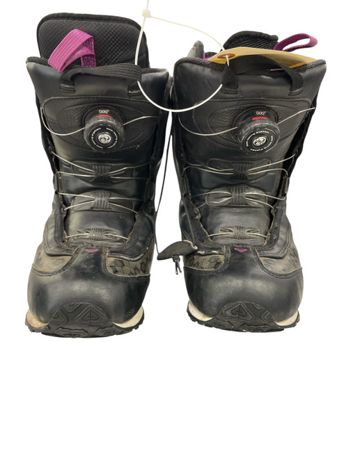 Vist Large View of Product Image Which is Used Roxy SNOW BOOTS Mens Snowboard Boots Grey And Black Senior 9