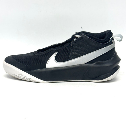 Vist Large View of Product Image Which is Used Nike TEAM HUSTLE Basketball Shoes Y Black Senior 5