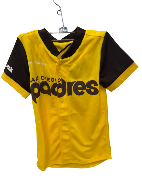 Vist Large View of Product Image Which is New PADRES Jersey Youth MD