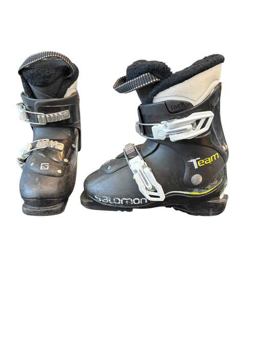 Vist Large View of Product Image Which is Used Salomon TEAM Boys DH Ski Boots 195 MP
