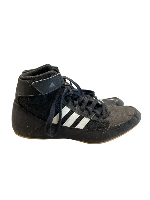 Vist Large View of Product Image Which is Used Adidas Wrestling Shoes Black Junior 02