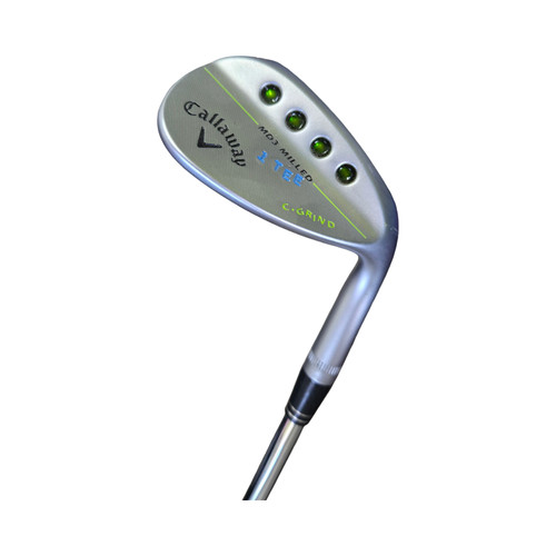 Vist Large View of Product Image Which is Used Callaway MD3 MILLED 1 TEE C-GRIND Golf Wedge Womens RH 56 Degree