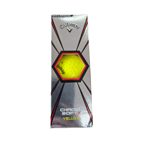 Vist Large View of Product Image Which is Used Callaway CHROME SOFT 3 Ball - Golf Ball Sleeve