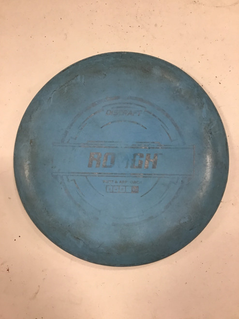 Vist Large View of Product Image Which is Used Discraft PL ROACH Disc Golf Putter Carolina Blue 170g