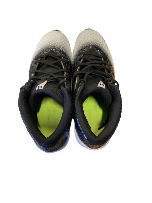 Vist Large View of Product Image Which is Used Under Armour Adult FB Cleats Black Senior 10.5