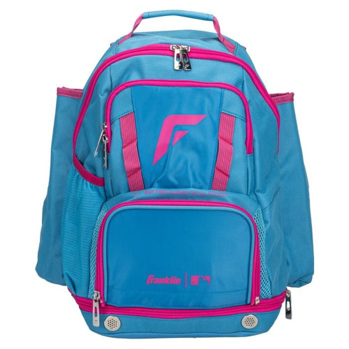 Vist Large View of Product Image Which is New FRANKLIN MLB GAMEDAY PNK/BLU BAG
