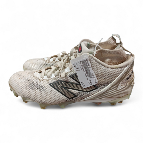 Vist Large View of Product Image Which is Used New Balance Adult FB Cleats White Senior 9