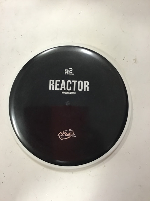 Vist Large View of Product Image Which is New MVP R2 NEUTRON REACTOR Disc Golf Mid Range Black 173g