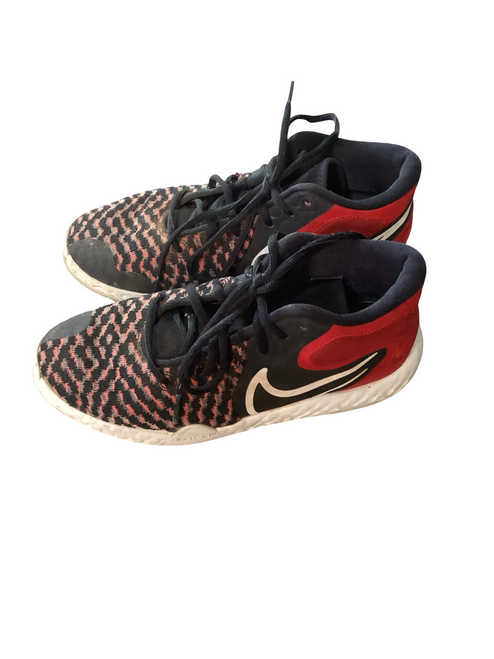 Vist Large View of Product Image Which is Used Nike Basketball Shoes M Red Junior 05