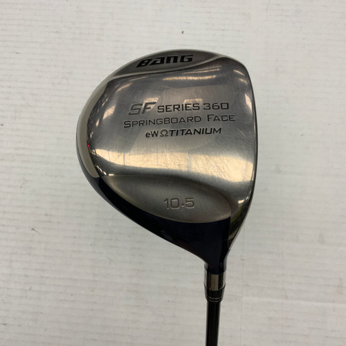 Vist Large View of Product Image Which is Used BANG SF SERIES 360 Mens Driver RH 10.5 Degree