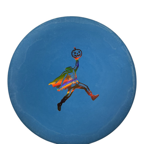 Vist Large View of Product Image Which is Used Gateway WIZARD Disc Golf Putter Royal Blue 173g