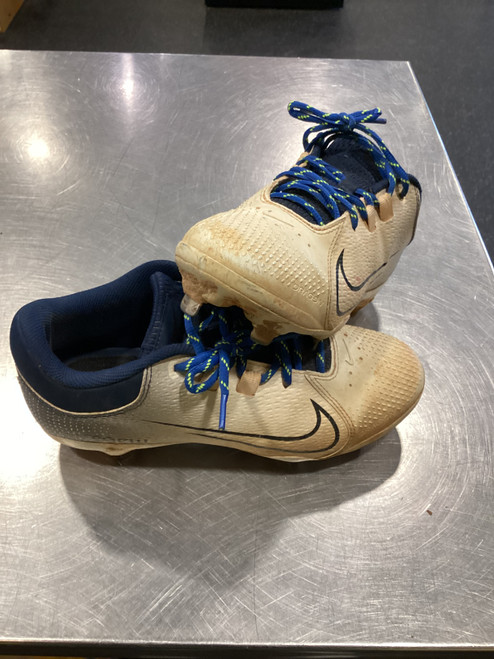 Vist Large View of Product Image Which is Used Nike RENEW METAL CLEATS BB/SB Cleats Royal Blue Senior 8