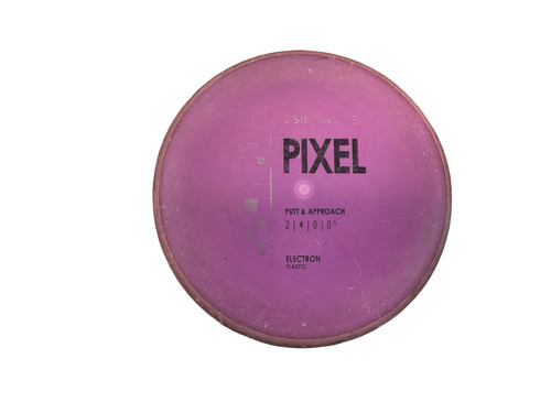 Vist Large View of Product Image Which is Used Axiom ELECTRON PIXEL Disc Golf Putter Purple 172g