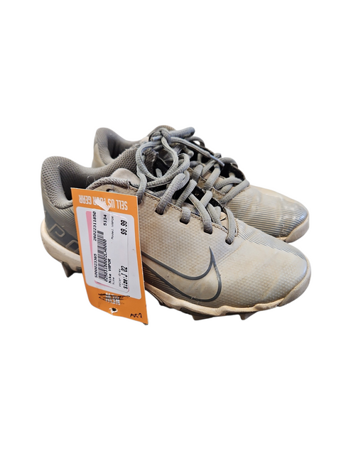 Vist Large View of Product Image Which is Used Nike VAPOR BB/SB Cleats Grey Junior 02