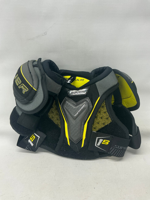 Vist Large View of Product Image Which is Used Bauer SUPREME 1S Youth Shoulder Pads MD