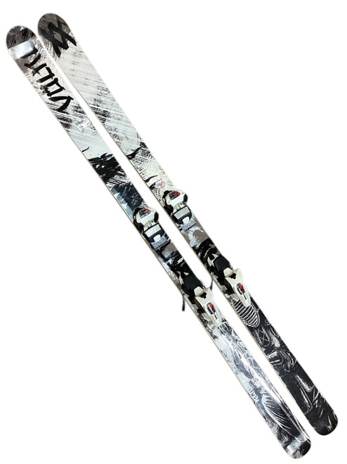 Vist Large View of Product Image Which is Used Volkl KENDO Mens DH Ski/Binding Black 191 cm