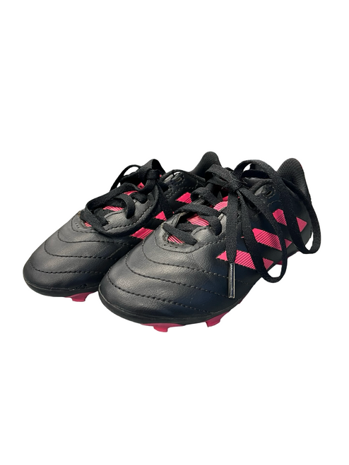 Vist Large View of Product Image Which is Used Adidas Soccer Cleats Pink Youth 10.5