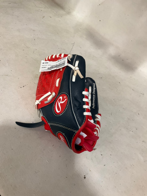 Vist Large View of Product Image Which is Used Rawlings WPL95NS BB/SB Glove RH Throw Navy Blue 9"