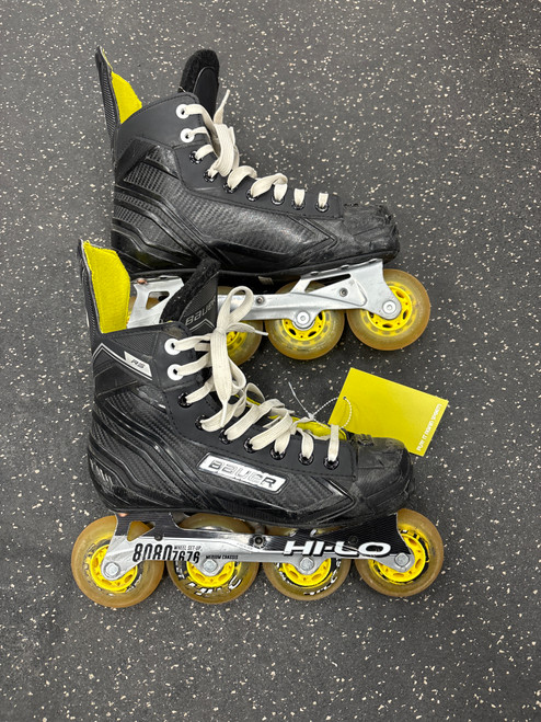 Vist Large View of Product Image Which is Used Bauer Roller Hockey Skates Black Senior 6